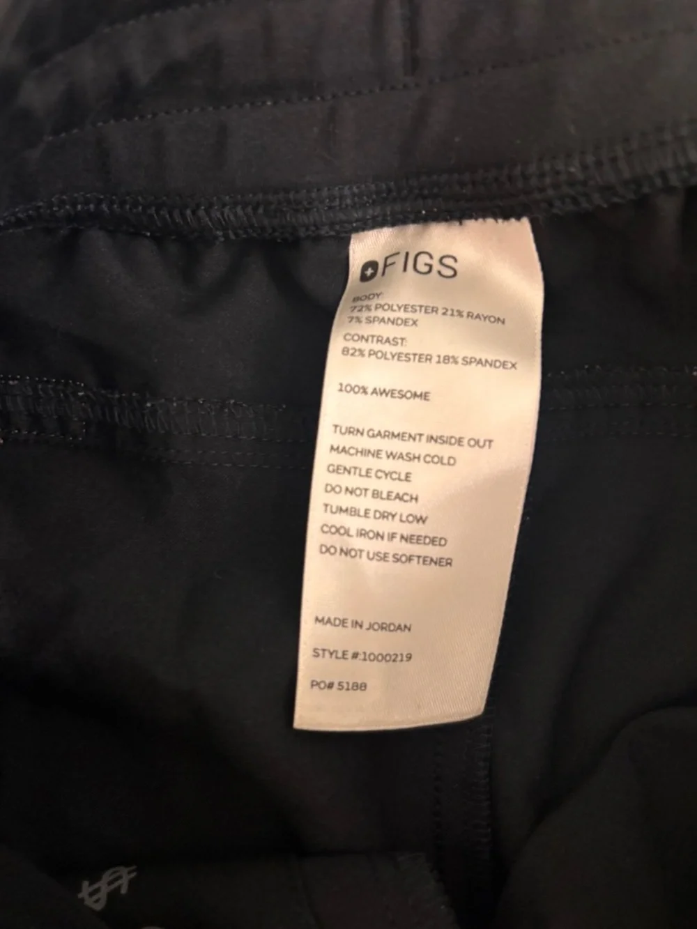 FIGs Axim Straight-Leg Scrub Pant size medium new without tags